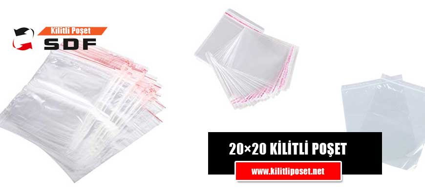 20x20 Kilitli Poşet